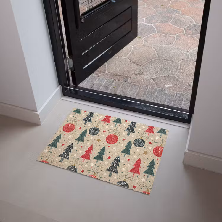 Illustratie - Kerst - Sterren Deurmat klein 898 -sfeer5