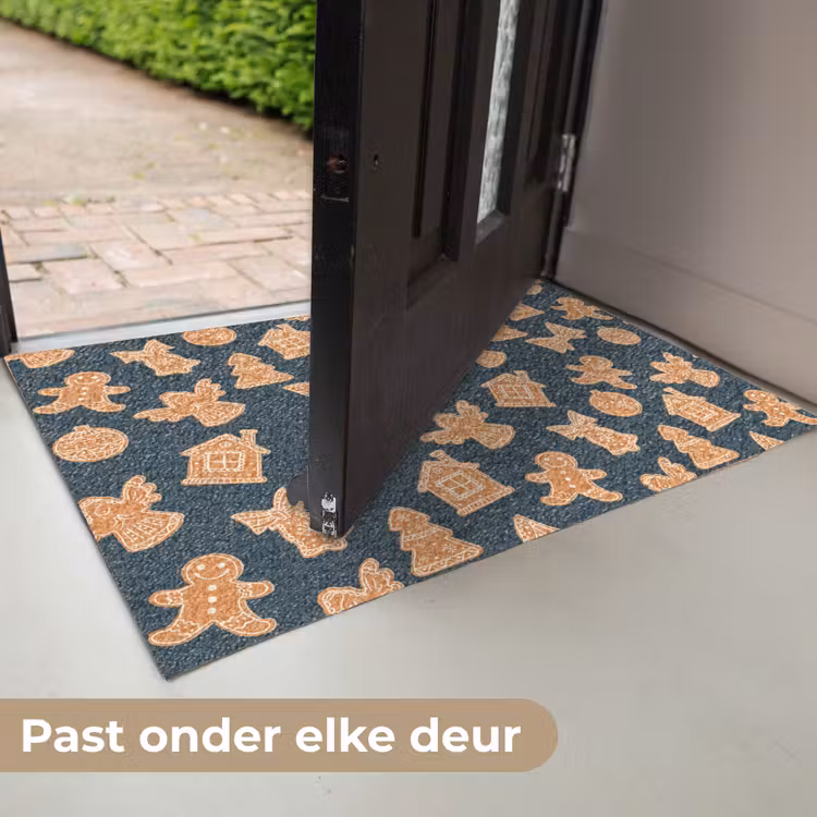 Illustratie - Koekjes - Blauw Deurmat klein 898 -USP_NL