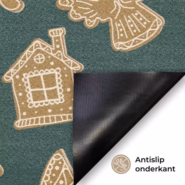 Illustratie - Koekjes - Groen Deurmat klein 898 -antislip_NL