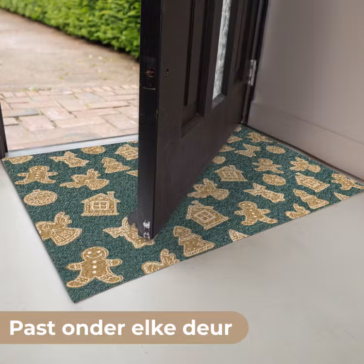 Illustratie - Koekjes - Groen Deurmat klein 898 -USP_NL