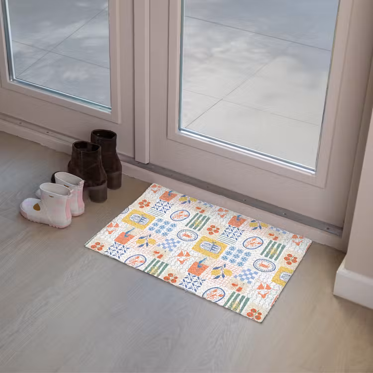 Illustratie - Patroon - Grafisch - Kleur Deurmat klein 898 -sfeer3