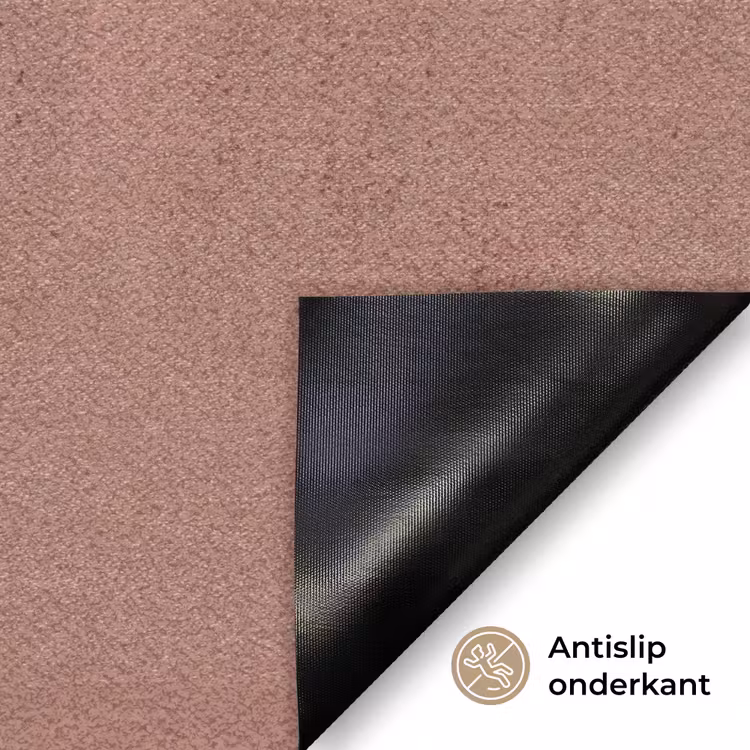 Illustratie - Vogels - Abstract - Roze Deurmat klein -antislip_NL