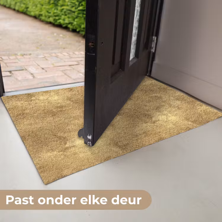 Industrieel - Textuur - Goud Deurmat klein 898 -USP_NL