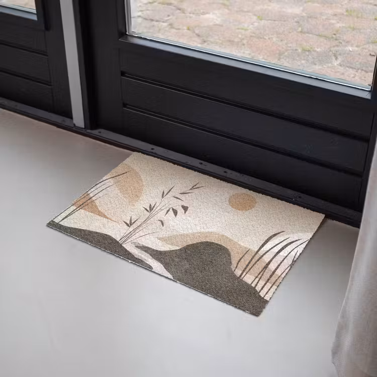 Japandi - Landschap - Beige Deurmat klein -sfeer2