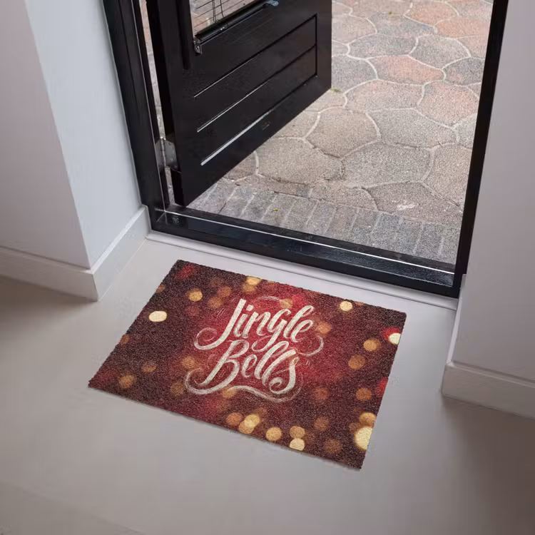 Jingle - Bells - Kerst - Rood Deurmat klein -sfeer5