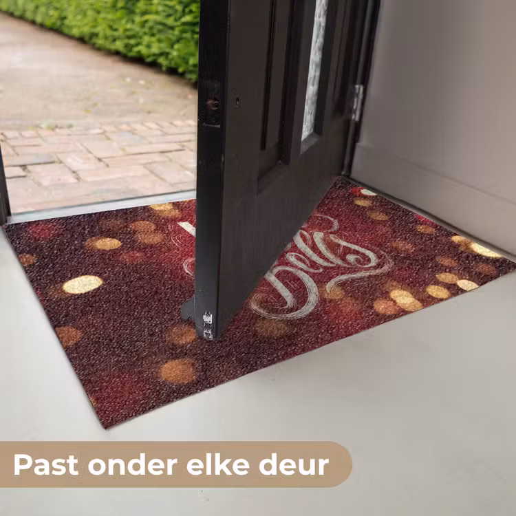 Jingle - Bells - Kerst - Rood Deurmat klein -USP_NL