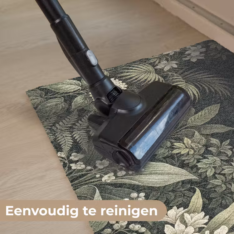 Jungle - Bladeren - Botanisch - Groen Deurmat klein -reinigen_NL