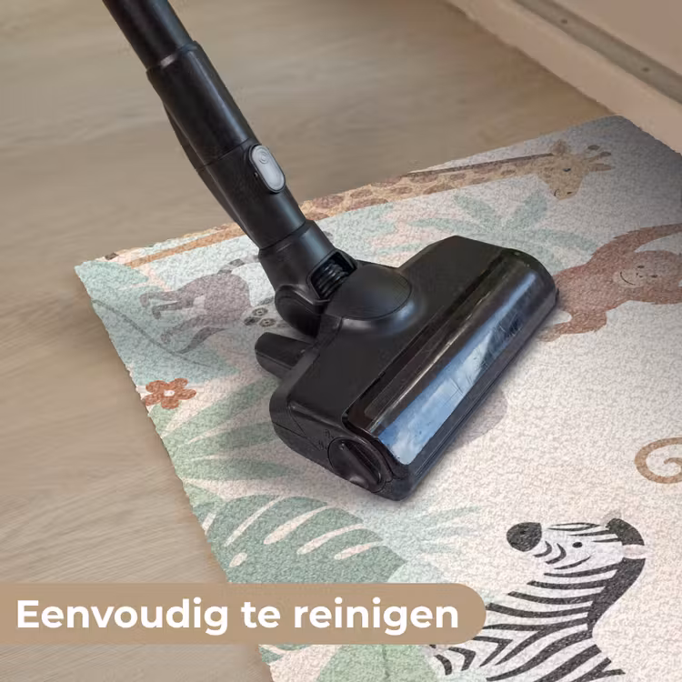 Jungle - Dieren - Groen Deurmat klein -reinigen_NL