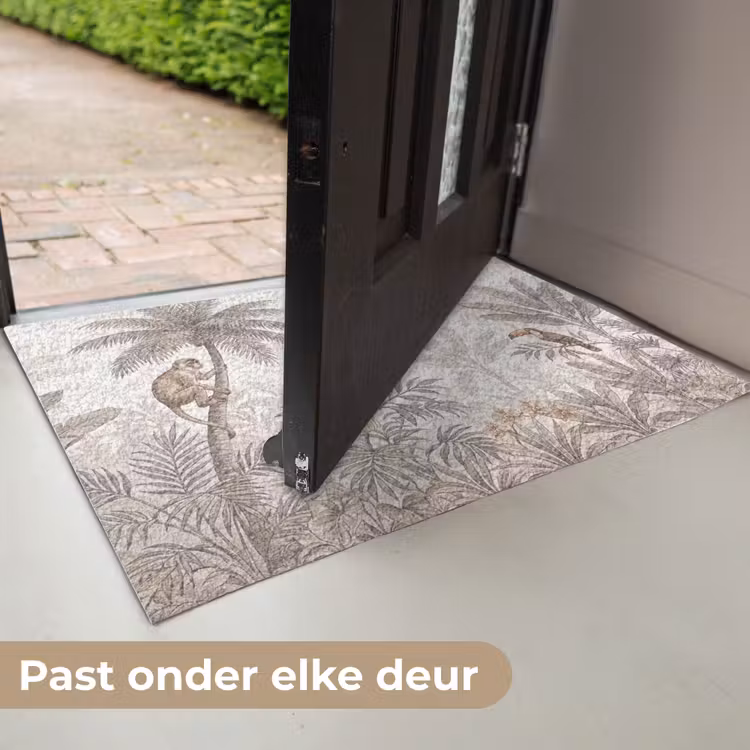 Jungle - Dieren - Palmbomen Deurmat klein -USP_NL