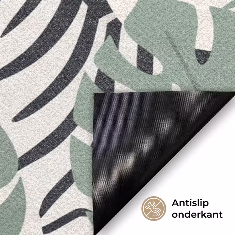 Jungle - Rustiek - Pastel Deurmat klein -antislip_NL
