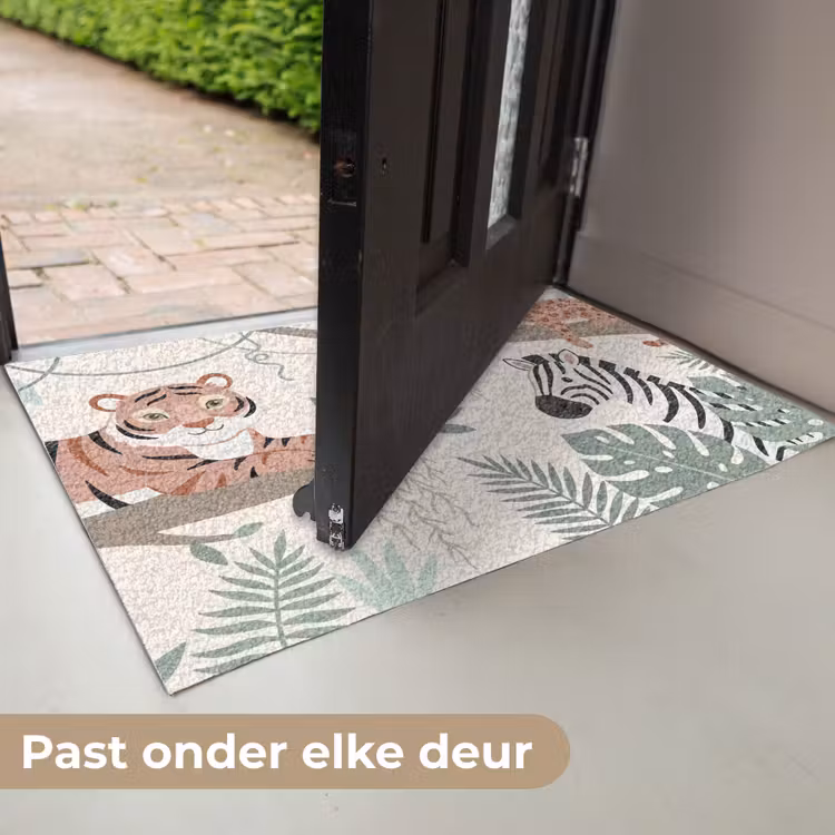 Jungle - Rustiek - Pastel Deurmat klein -USP_NL