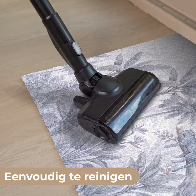 Kat - Tropisch bos - Modern - Grijs Deurmat klein -reinigen_NL