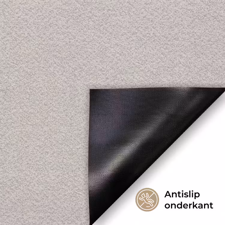 Katoenbol - Minimalistisch - Wit Deurmat klein -antislip_NL