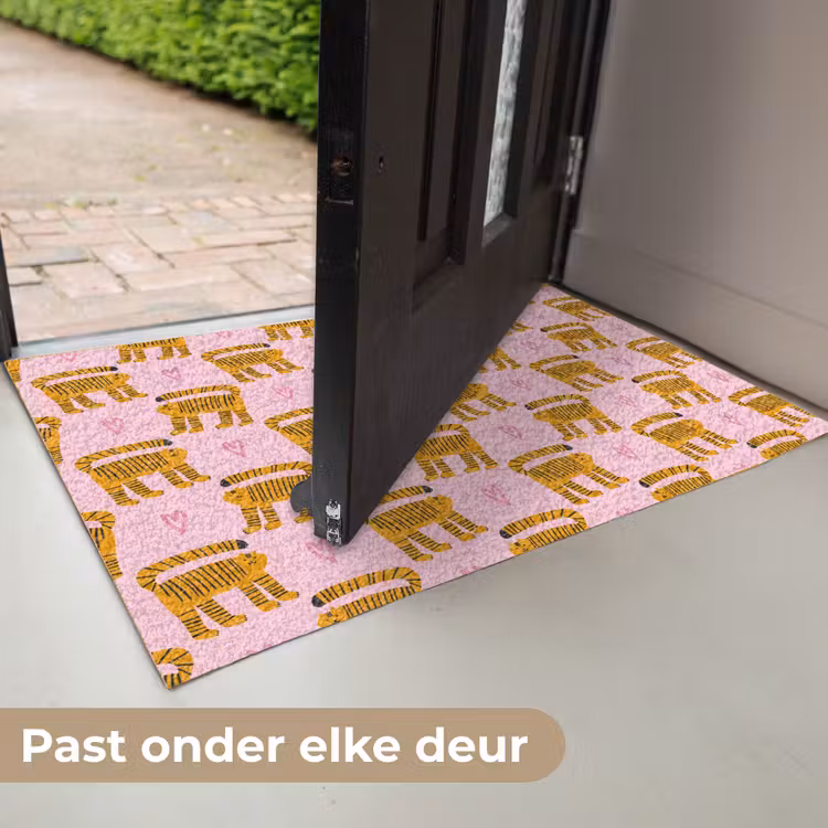 Katten - Roze - Hartjes Deurmat klein 898 -USP_NL