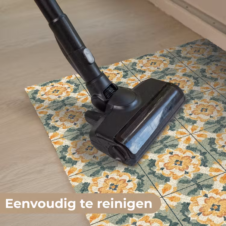 Keramiek - Verweerd - Kleurrijk Deurmat klein 898 -reinigen_NL