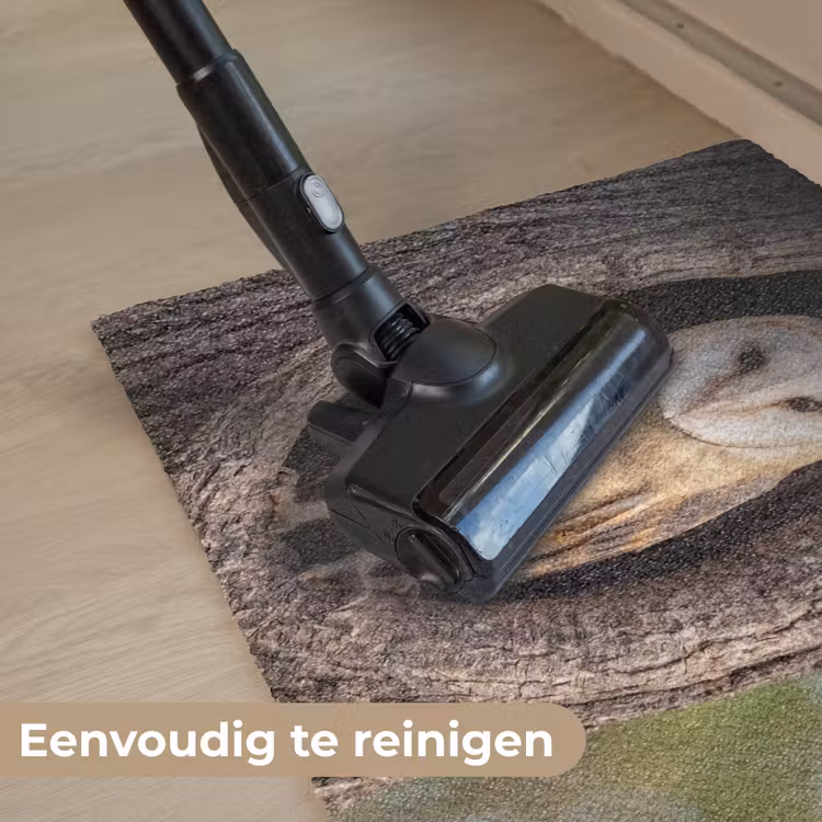 Kerkuil - Boom - Natuur - Bruin Deurmat klein -reinigen_NL