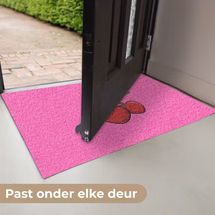 Kers - Roze - Fruit Deurmat klein -USP_NL