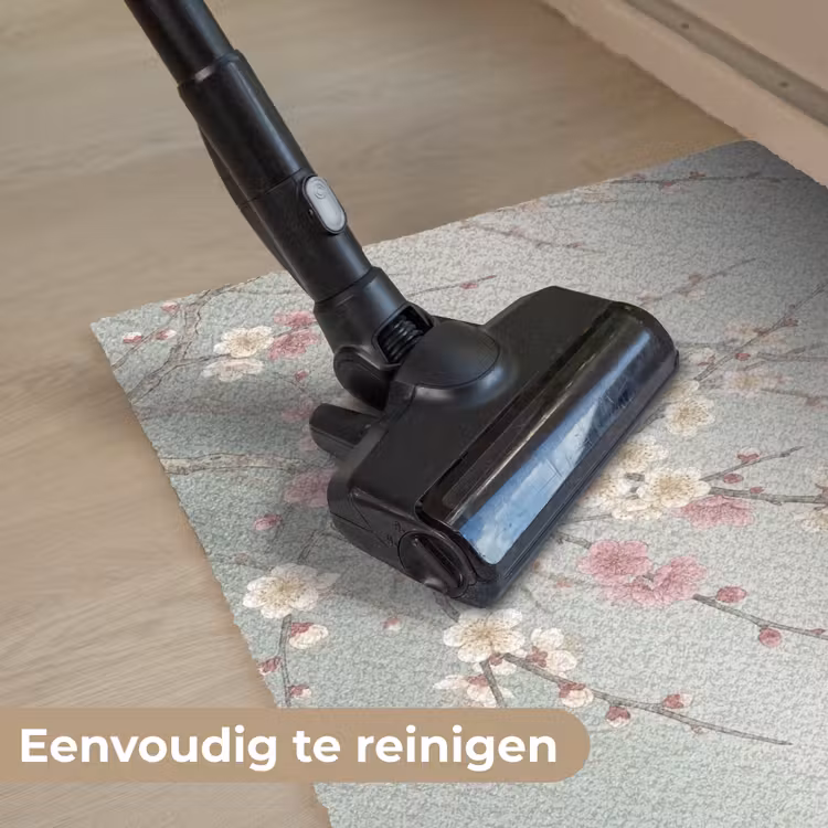 Kersen - Bloesem - Groen Deurmat klein -reinigen_NL