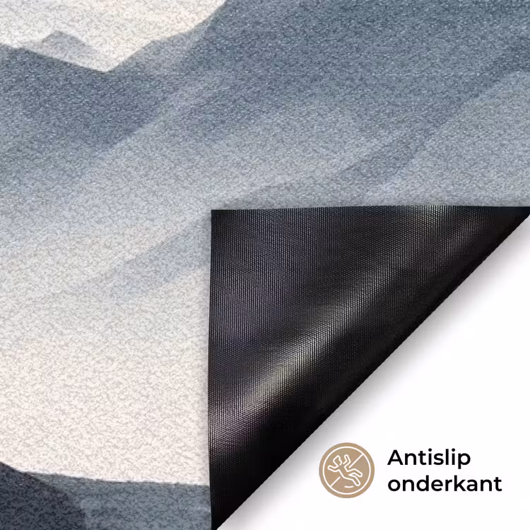 Kersenbloesem - Oosters - Rood Deurmat klein -antislip_NL