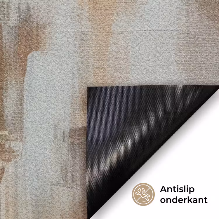 Kerst - Poppetje - Abstract Deurmat klein -antislip_NL