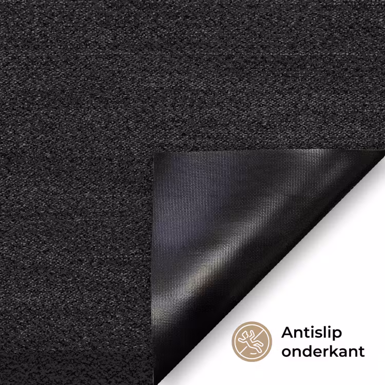 Kerst - Zwart - Wit - Quote - Grappig Deurmat klein -antislip_NL