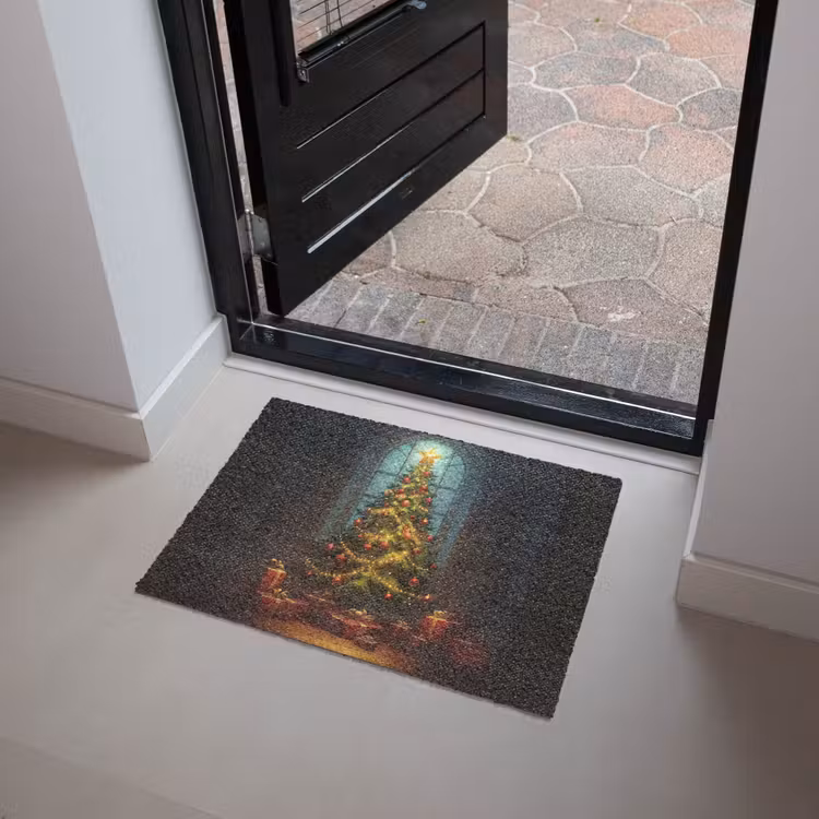 Kerstboom - Cadeau - Kerst - Winter Deurmat klein -sfeer5