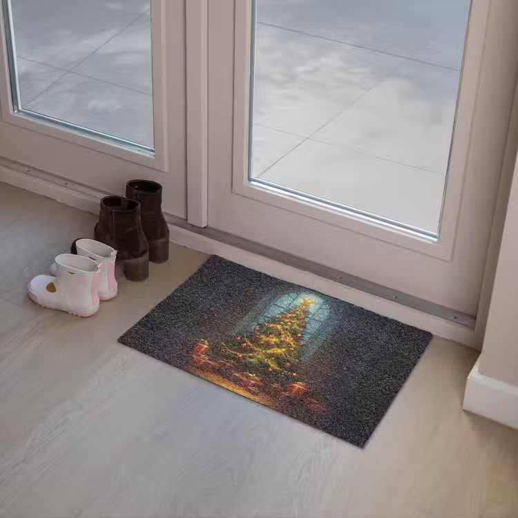 Kerstboom - Cadeau - Kerst - Winter Deurmat klein -sfeer3