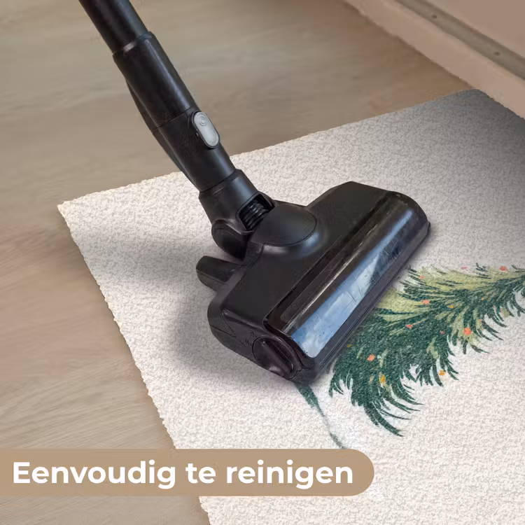 Kerstboom - Illustratie - Ster - Sneeuw Deurmat klein -reinigen_NL