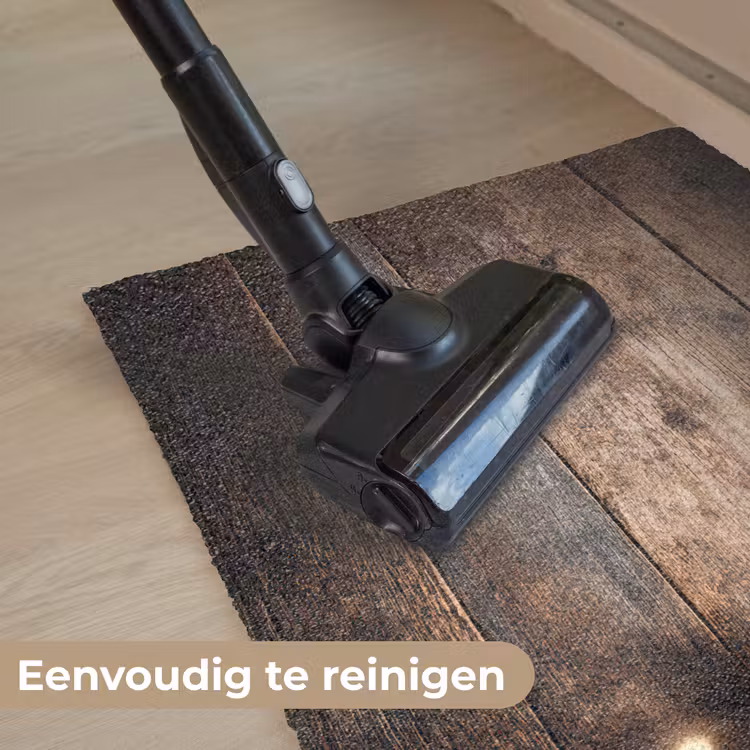 Kersthoekdecoratie - Dennenappels - Lichtjes Deurmat klein -reinigen_NL