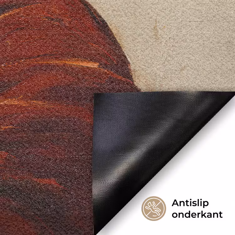 Kerstman - Rendier - Kerst - Christmas Deurmat klein -antislip_NL