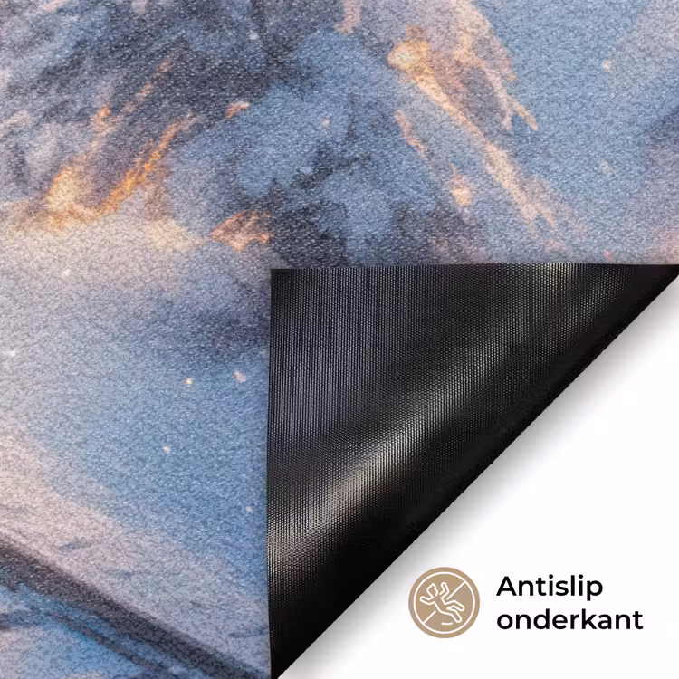 Kersttrein - Sneeuw - Winter - Kerst Deurmat klein -antislip_NL