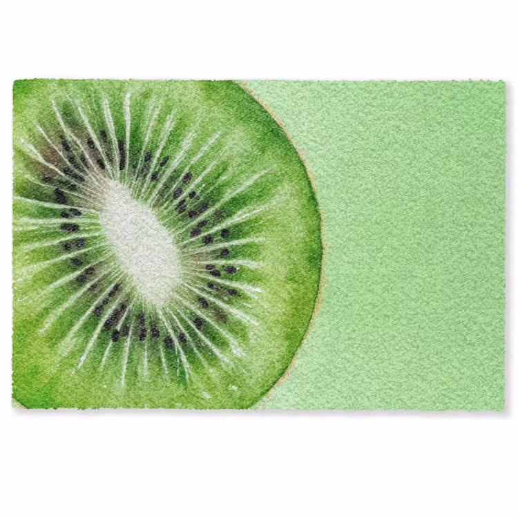 Kiwi - Groen - Fris Deurmat klein -zkaufland3d