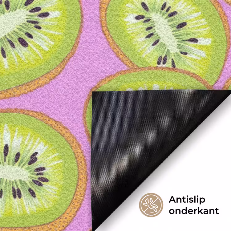 Kiwi - Speels - Groen Deurmat klein 898 -antislip_NL