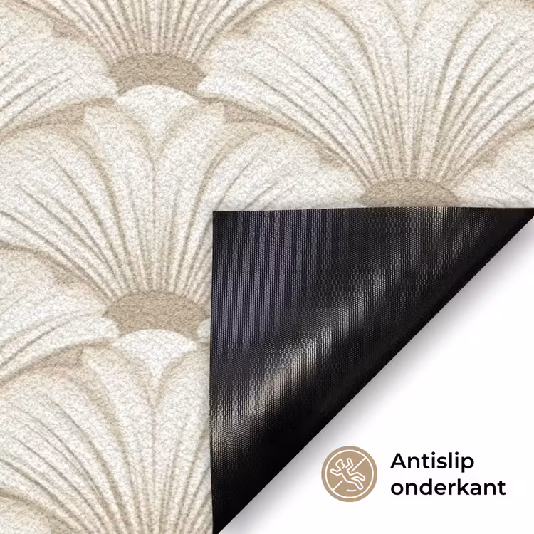 Klassiek - Art - Beige Deurmat klein 898 -antislip_NL