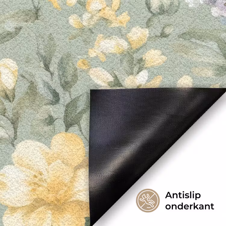 Klassiek - Bloemenpatroon - Kleurrijk Deurmat klein 898 -antislip_NL