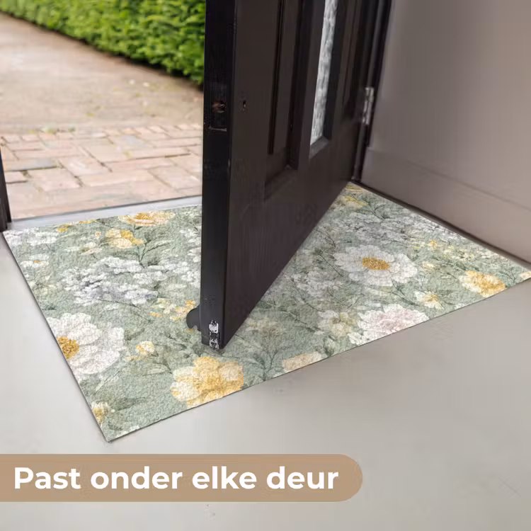 Klassiek - Bloemenpatroon - Kleurrijk Deurmat klein 898 -USP_NL