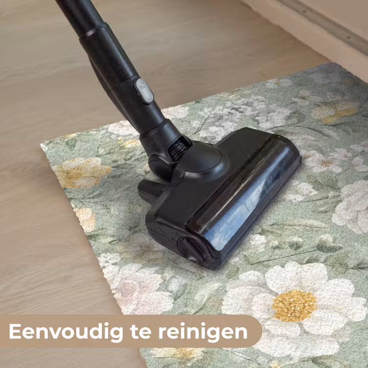 Klassiek - Bloemenpatroon - Kleurrijk Deurmat klein 898 -reinigen_NL
