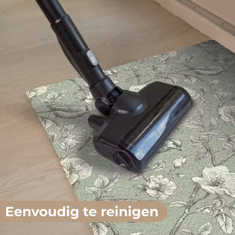 Klassiek - Botanisch - Groen Deurmat klein 898 -reinigen_NL