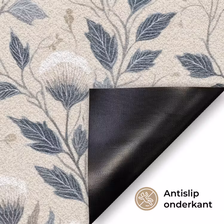 Klassiek - Botanisch - Kleurrijk Deurmat klein 898 -antislip_NL