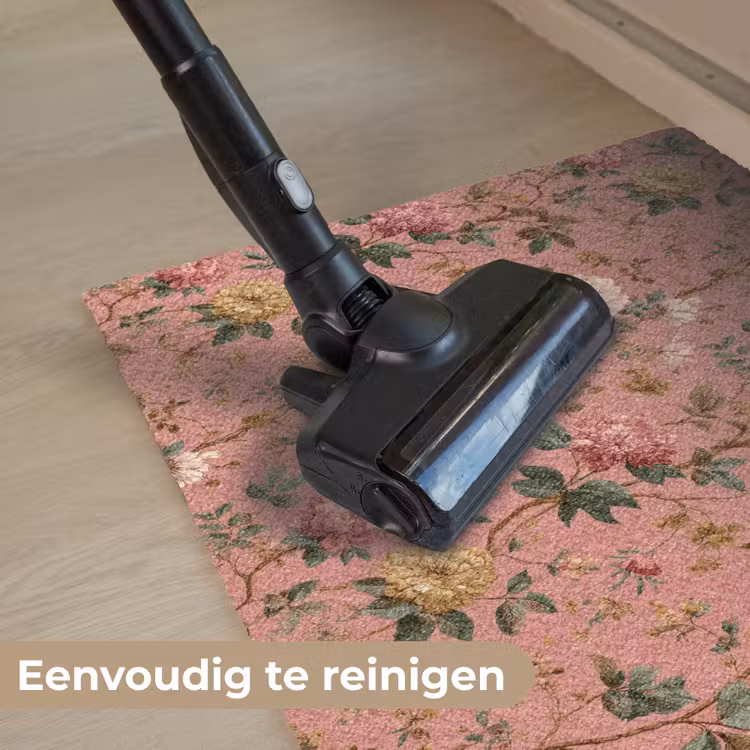Klassiek - Botanisch - Roze Deurmat klein 898 -reinigen_NL