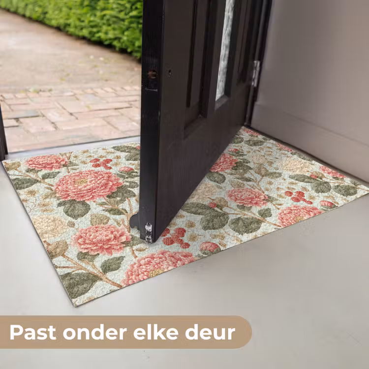 Klassiek - Botanisch - Veelkleurig Deurmat klein 898 -USP_NL