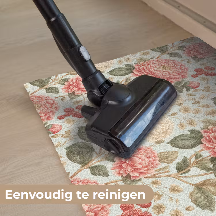 Klassiek - Botanisch - Veelkleurig Deurmat klein 898 -reinigen_NL