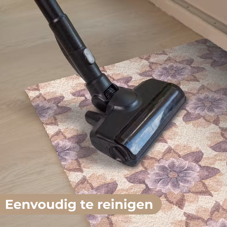 Klassiek - Patroon - Paars Deurmat klein 898 -reinigen_NL