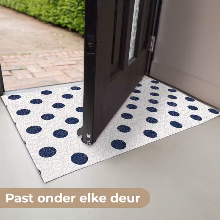 Klassiek - Stippen - Blauw Deurmat klein 898 -USP_NL