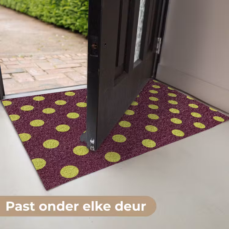 Klassiek - Stippen - Groen Deurmat klein 898 -USP_NL