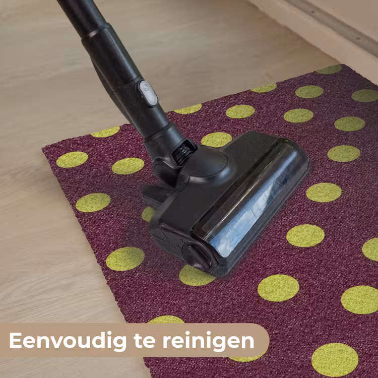 Klassiek - Stippen - Groen Deurmat klein 898 -reinigen_NL