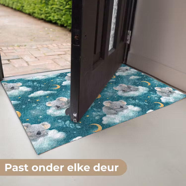 Koala's - Betoverend - Blauw Deurmat klein 898 -USP_NL