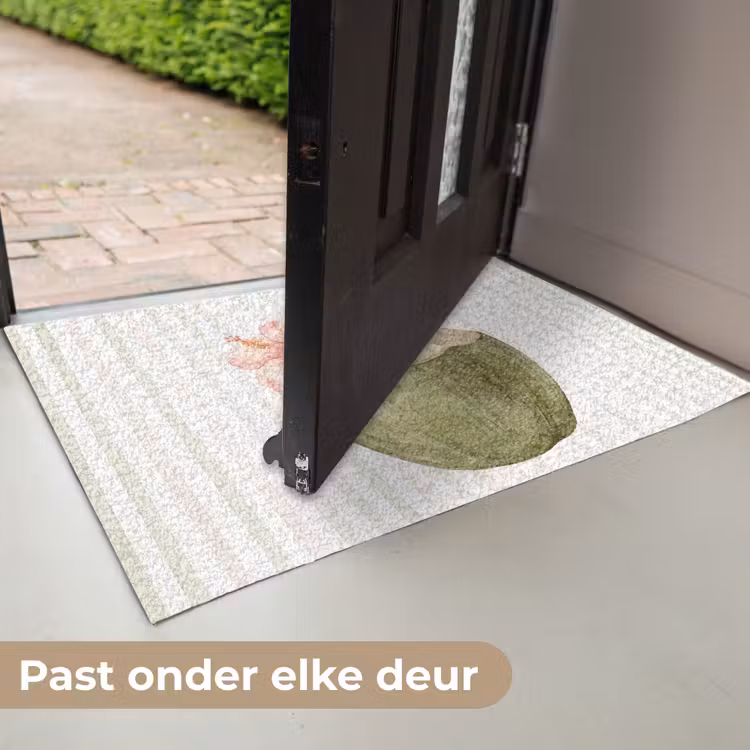 Kokosnoot - Drank - Tropisch - Illustratie - Zomer Deurmat klein -USP_NL