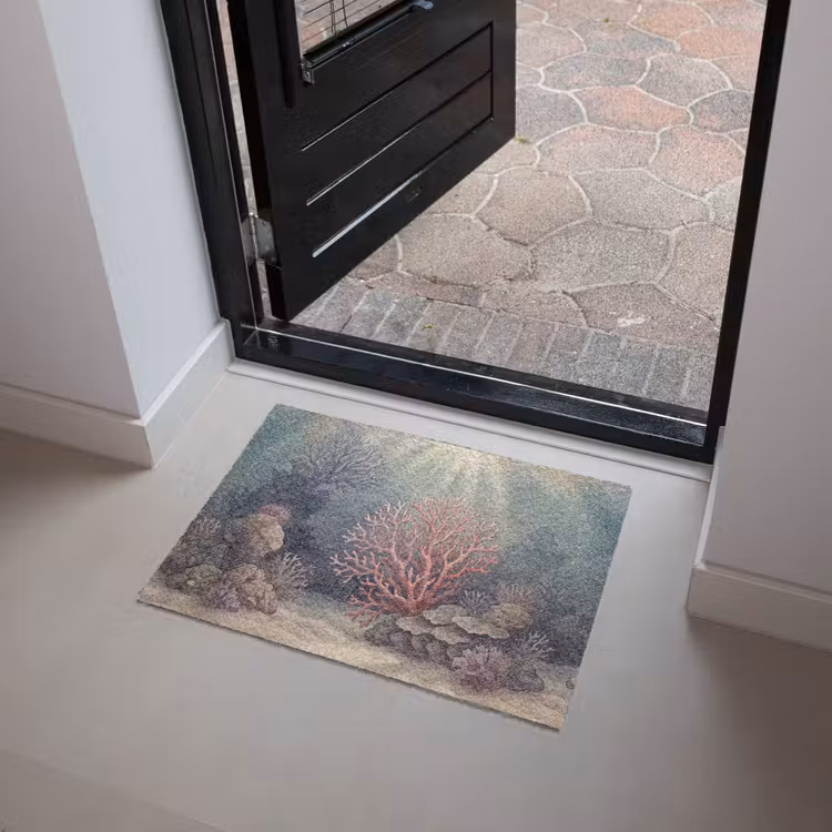 Koraal - Onderwater - Natuur - Roze Deurmat klein -sfeer5