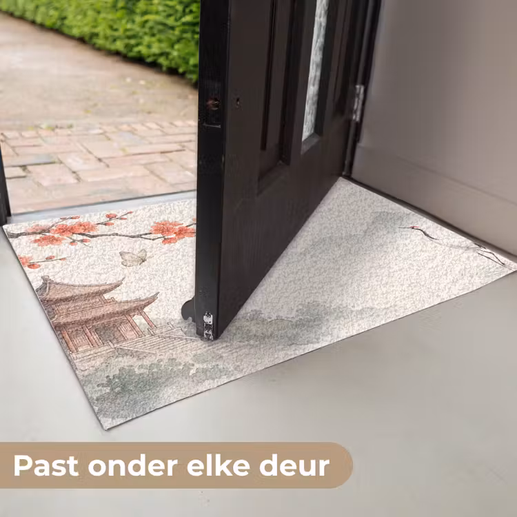 Kraanvogel - Azië - Klassiek Deurmat klein -USP_NL